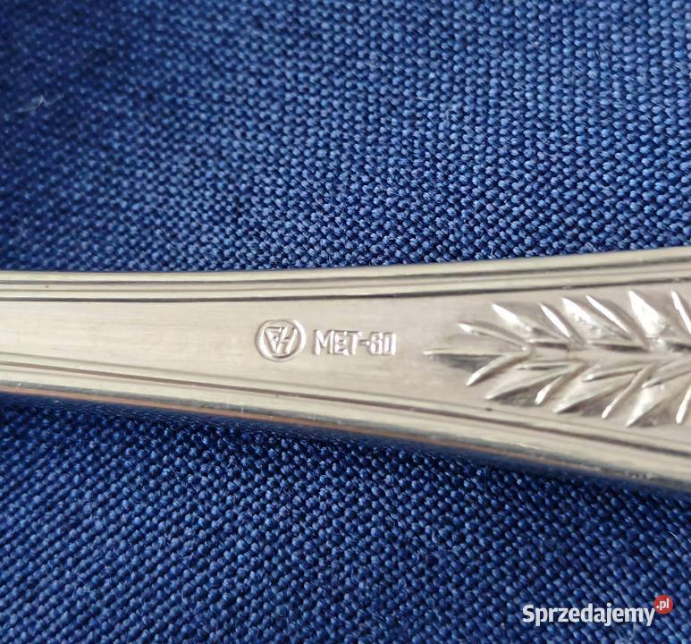 Platerowane łyżki obiadowe Hefra 6 sztuk Szczecin