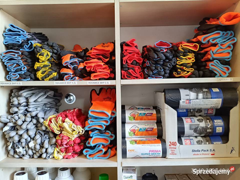 Rękawice BHP Zimowe Nitrylowe Wampirki Powlekane Średnia Wieś