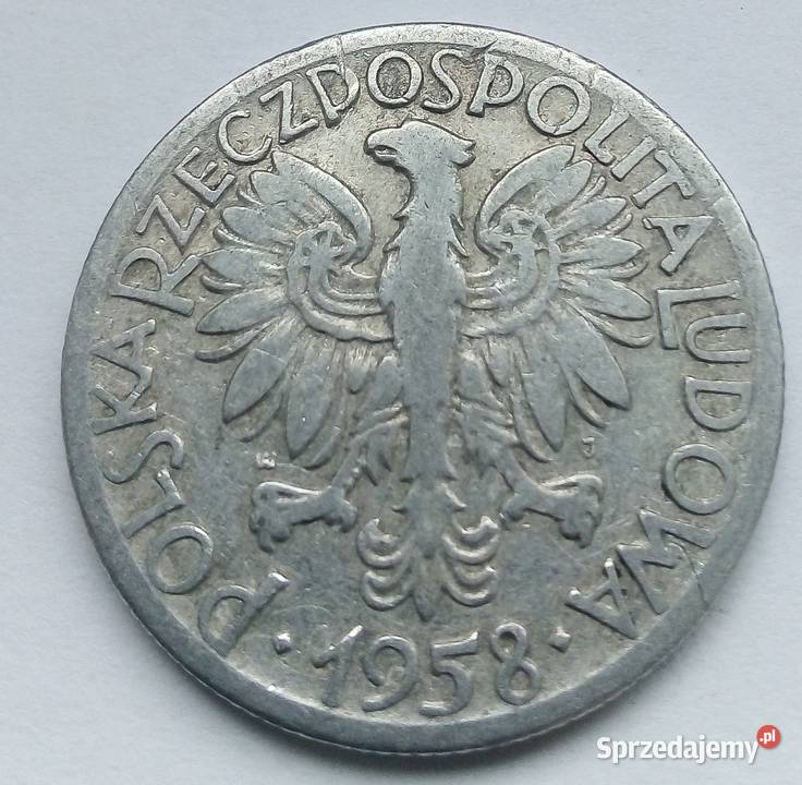 POLSKA 5 1958 r AL WASKA 8 W DACIE RYBAK RZADKA Legionowo