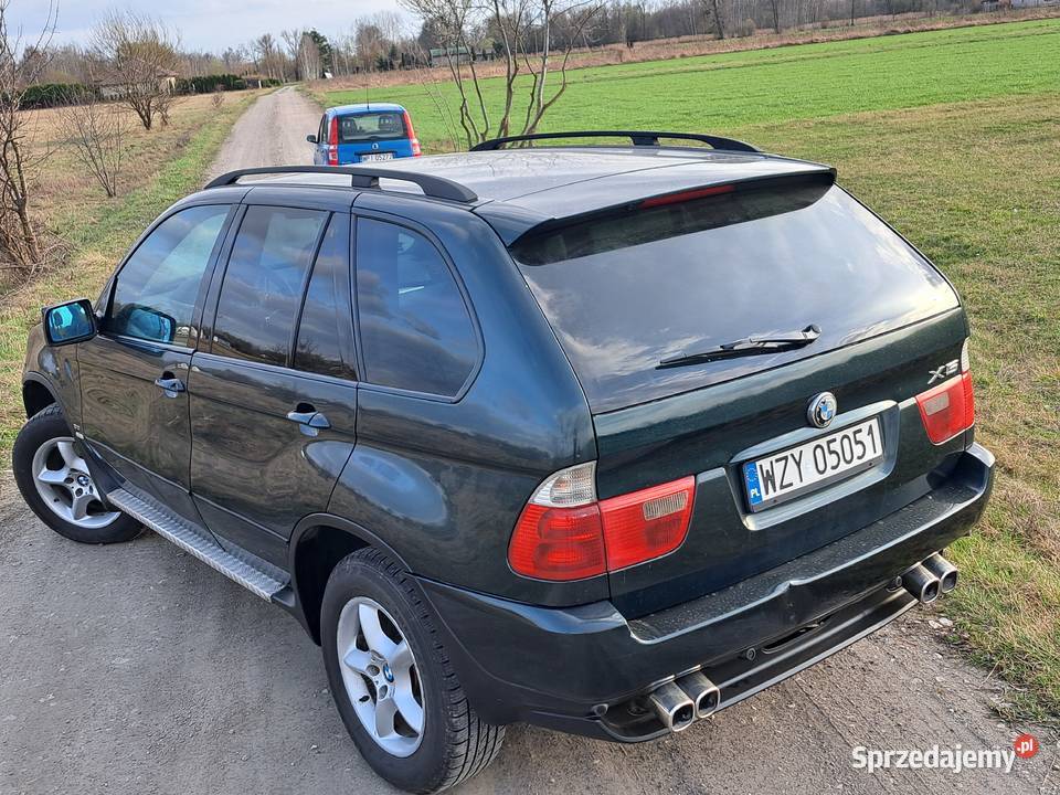 Sprzedam ładne BMW X5 30 diesel 4x4 2003r mazowieckie Żyrardów
