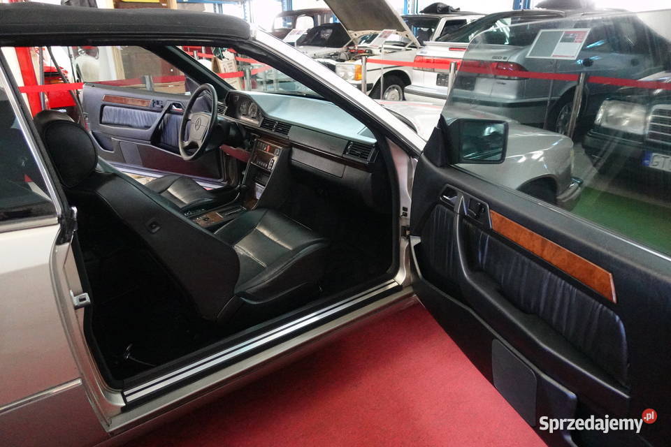 Mercedes A124 Cabrio 32 benzyna Super Baza Na wspomaganie kierownicy łódzkie Zgierz