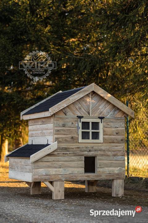 Kurnik kur XXL 1418 kaczek sosna Ocieplony Deska małopolskie Zagórnik