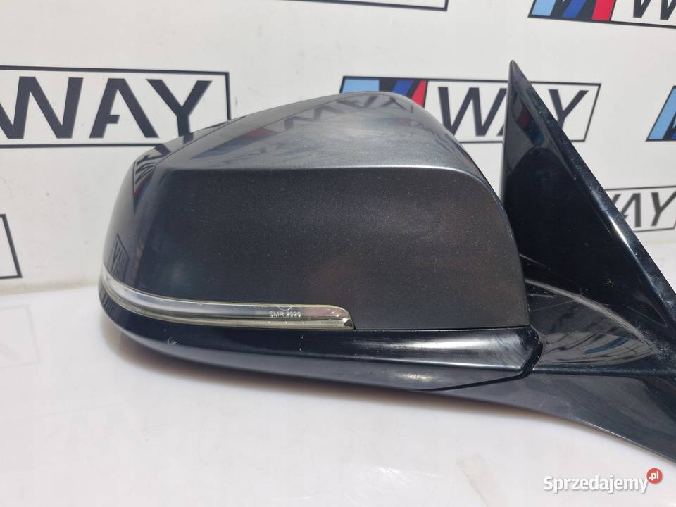 BMW 3 F30 F31 LUSTERKO PRAWE 6PIN EUROPA SHADOW