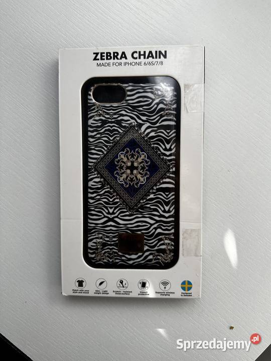 Etui Richmond & Finch Zebra Chain do iPhone 6/7/8