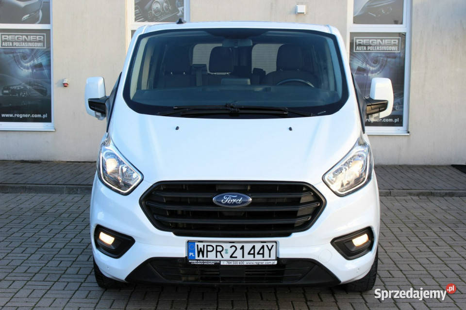 Ford Transit Custom 9osob L2 130 Salon FV23 1WŁ pełny VAT Sokołów