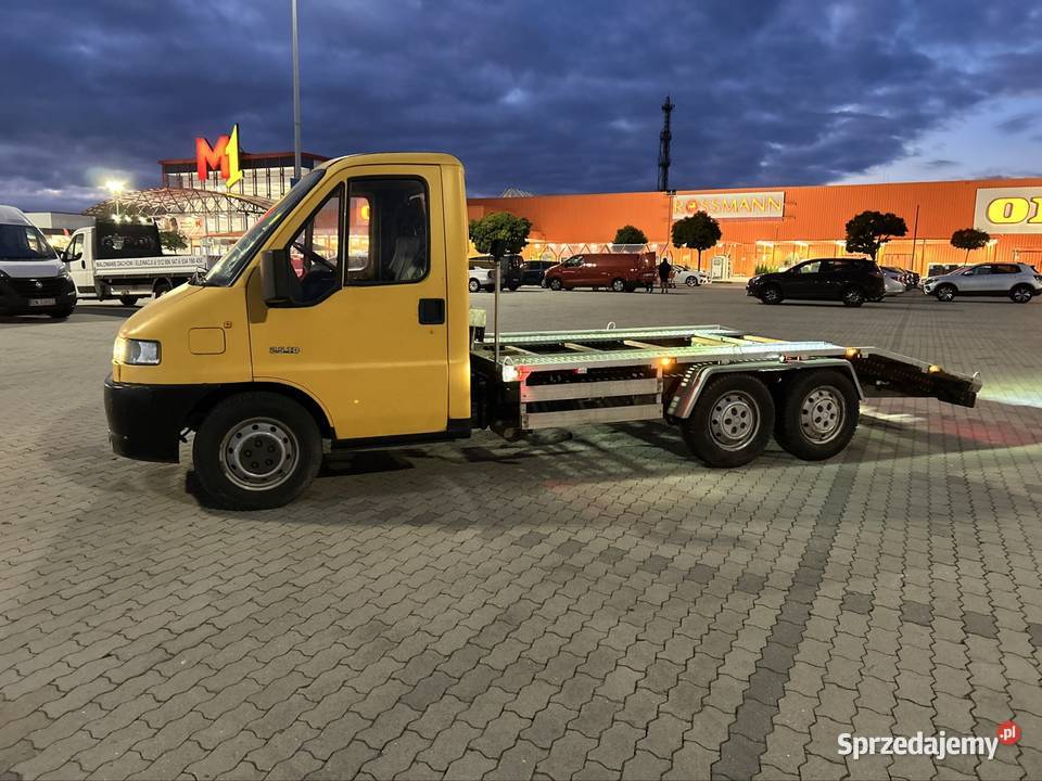 Citroen Jumper Auto laweta zabudowa alco nieuszkodzony śląskie Częstochowa