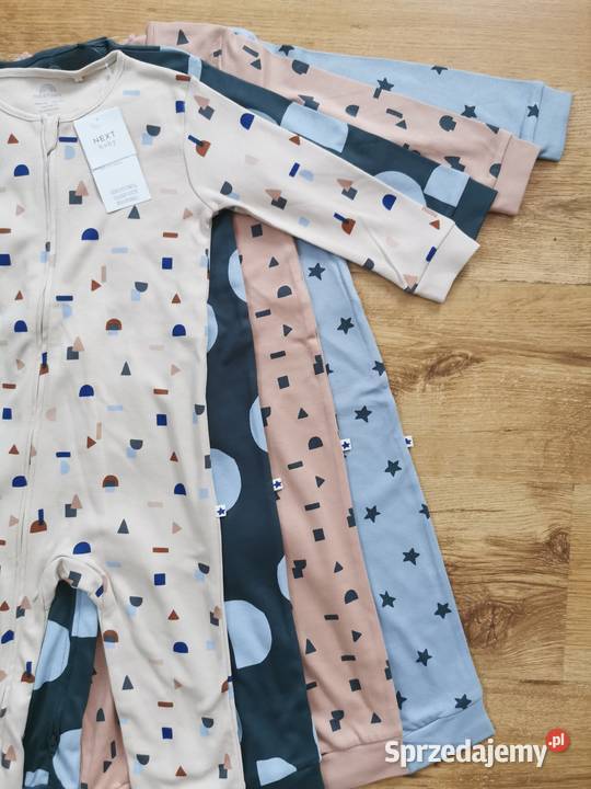Pajacyki rampersy chłopięce Next piżamki pajace Lipowa