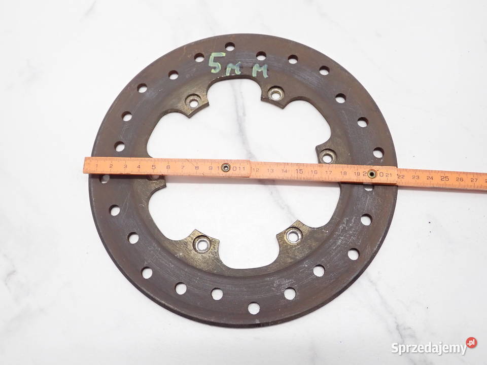 Tarcza 220mm Hamulca Tył 5m Grubości Aprilia Strzelce Krajeńskie