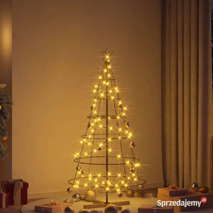 vidaXL Choinka Stożkowa Świąteczna z podstawą Dekoracje świąteczne Warszawa