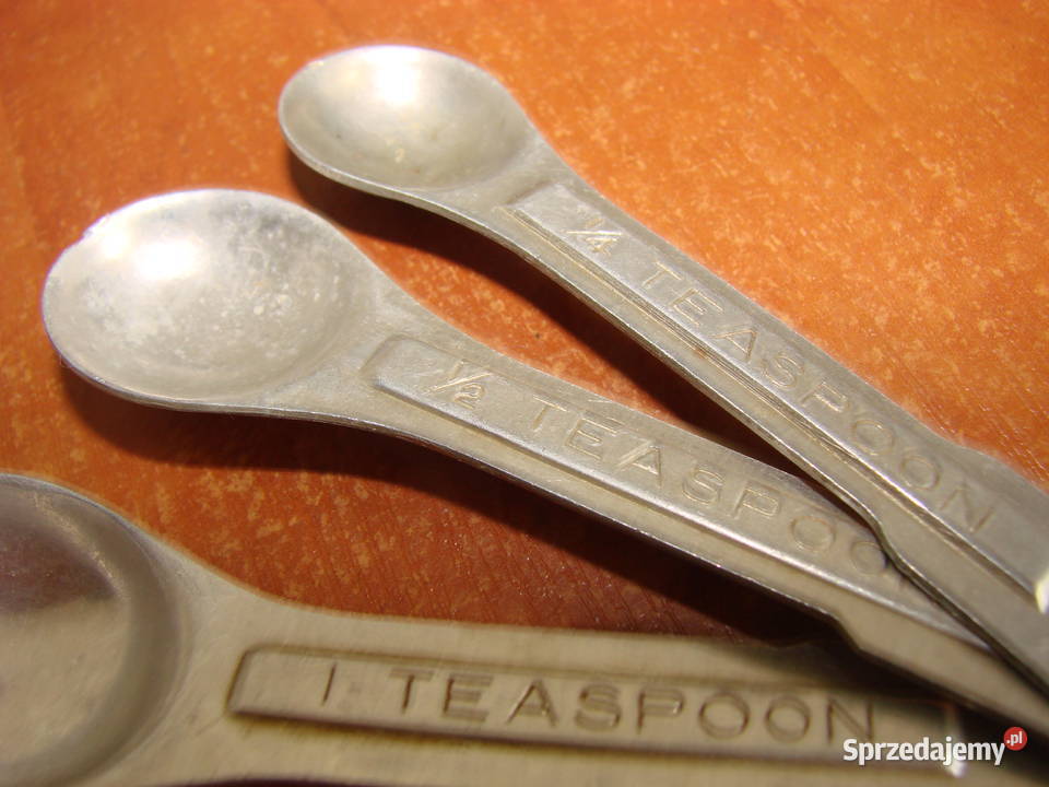 stare aluminiowe łyżeczkimiarki do herbaty Pozostałe sprzedam