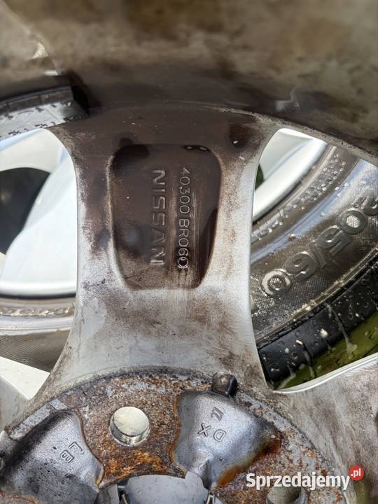 Koła alufelgi Nissan qashqai juke xtrail 5x1143 Samochodowe Ełk