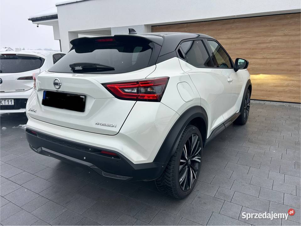 Nissan Juke NDesing 2021r salon Polska Fv vat 23 biały Tarnów