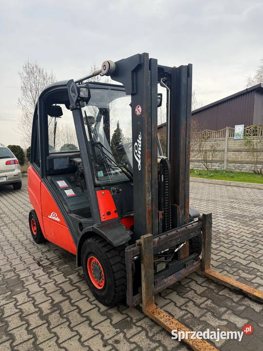 wózek widłowy LINDE H30D Triplex 47m 3000 Linde łódzkie Działoszyn