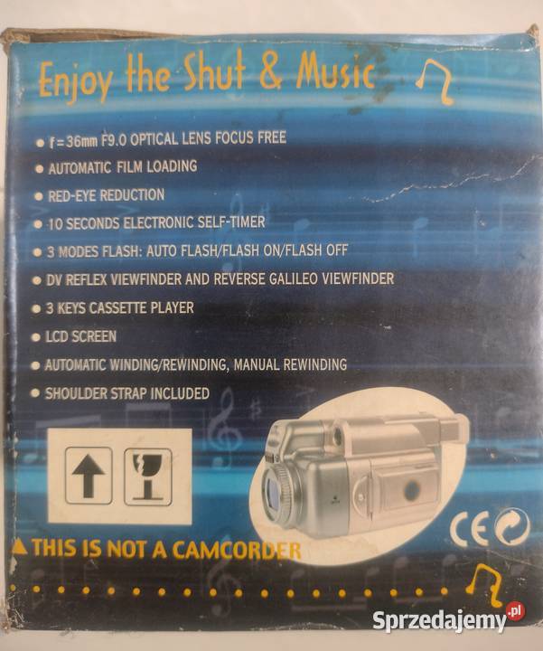 Aparat fotograficzny z magnetofonem Pruszcz Gdański