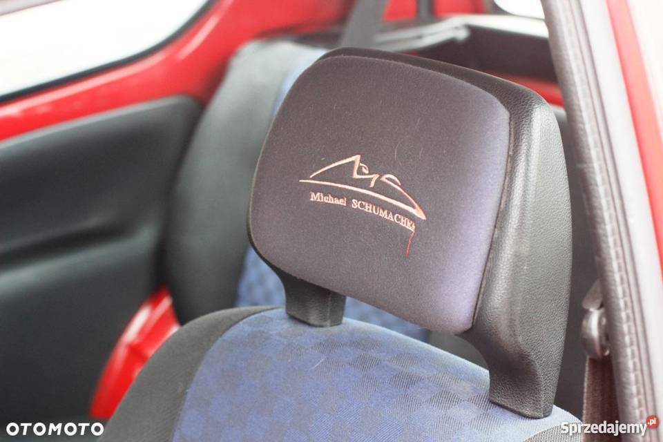 Fiat Seicento Sporting Schumacher Czerwony z Motoryzacja Karczew