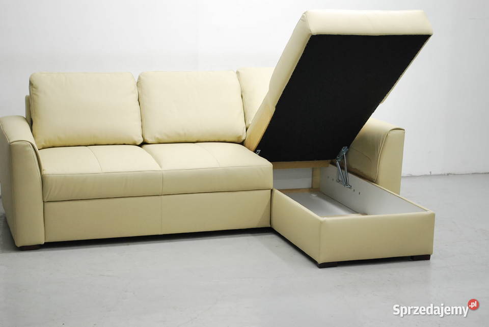 NAROŻNIK Z FSPANIA SKÓRA NATURALNA 1100a sofa skóra Poznań sprzedam