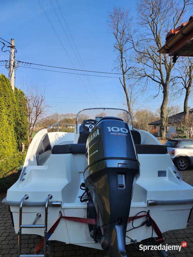 Łódź motorowa Banta 545 silnik Yamaha 100 Siedlce