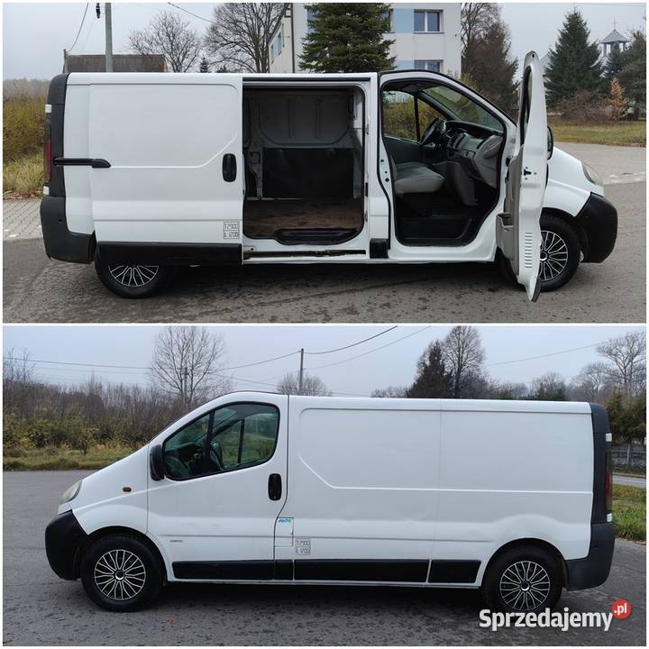 OPEL VIVARO 2004r LONG 19DCI 6 Biegów Gotowy do manualna Kielce