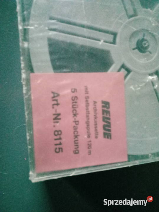 Szpule puste do magnetofonu taśmowego z Koszalin sprzedam