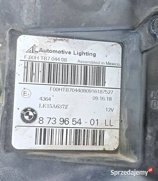 BMW X3 G01 X4 G02 FULL LED ADAPTIVE LAMPA PRAWA