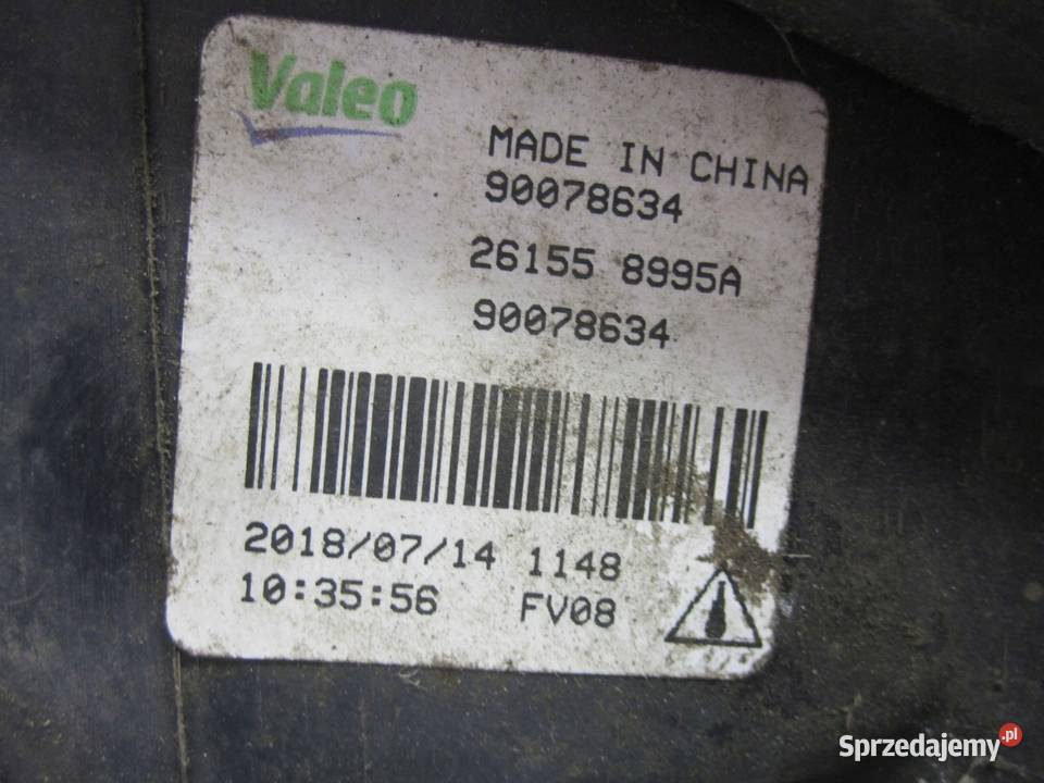 NISSAN MICRA V K14 19r halogen lewy 26155 8995A osobowe Kielce