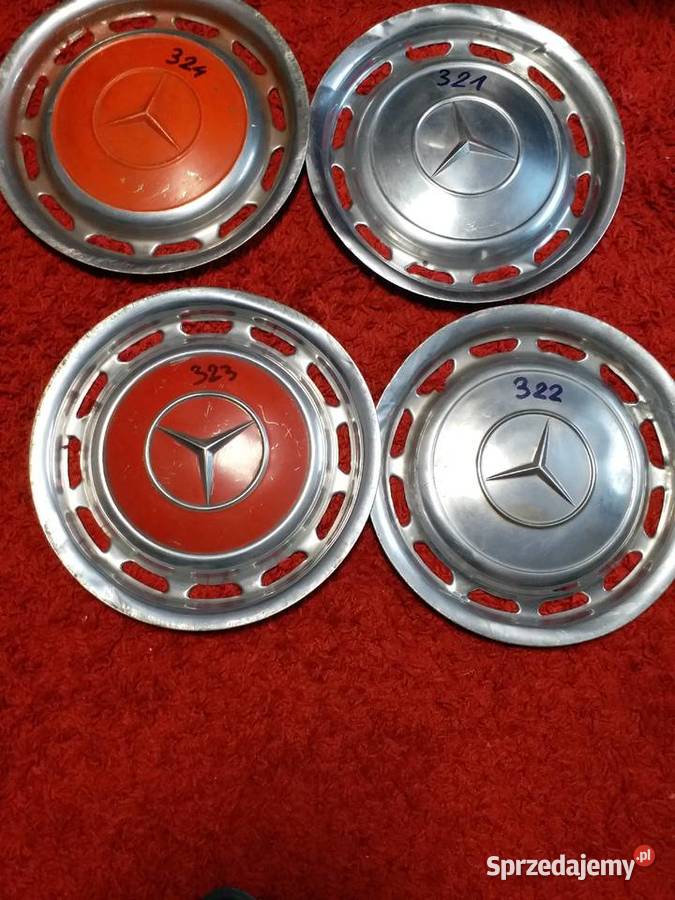 Kołpaki chrom Mercedes 123116126Oryginały 324 Gorzów Wielkopolski