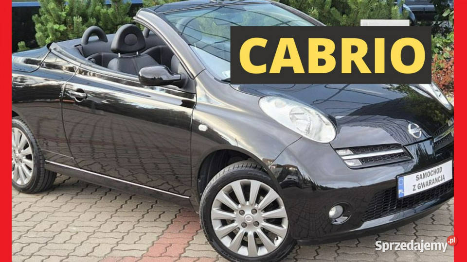 Nissan Micra 14 GWARANCJA tekna cabrio skóry klimatyzacja Micra Warszawa