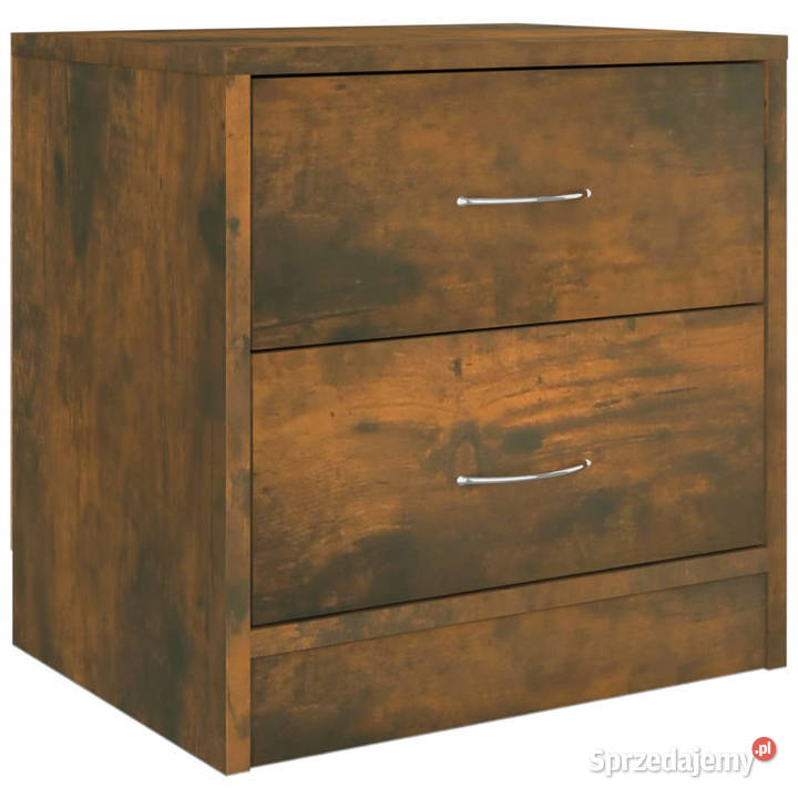 Szafka nocna przydymiony dąb 40x30x40 WM815405 Nocne Warszawa