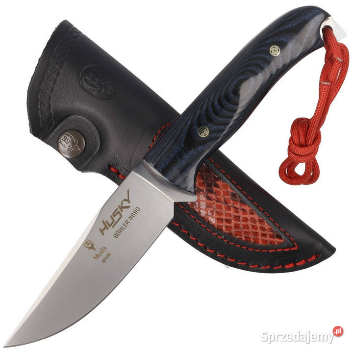 Nóż Muela Blue Micarta Satin N690 HUSKY10MB Akcesoria, narzędzia i noże Warszawa