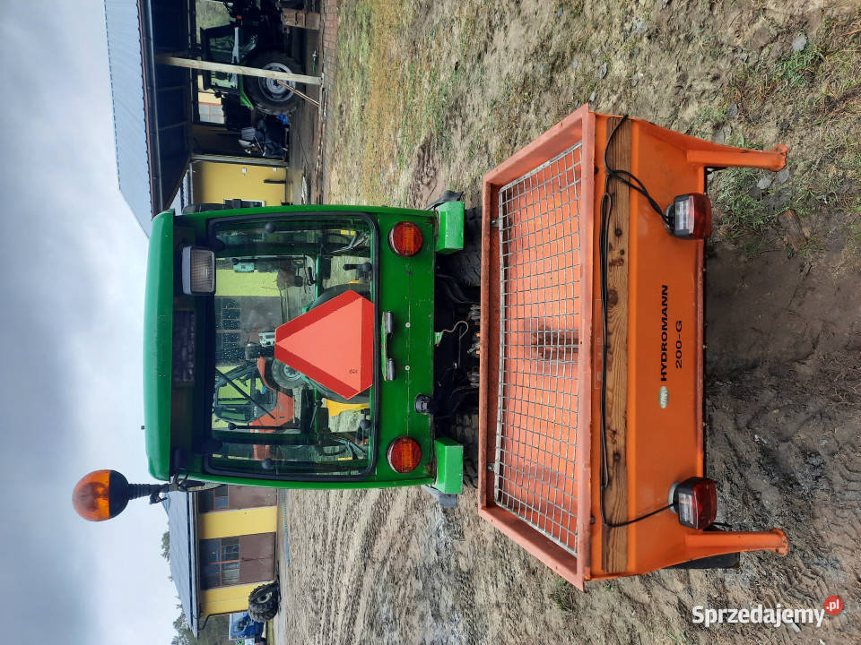 Mini ciągnik JOHN DEERE 4110 4x4 szczotka Korpele