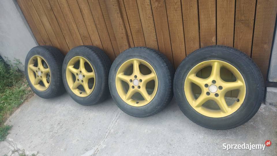 alufelgi z oponami 5x100 golf skoda seat