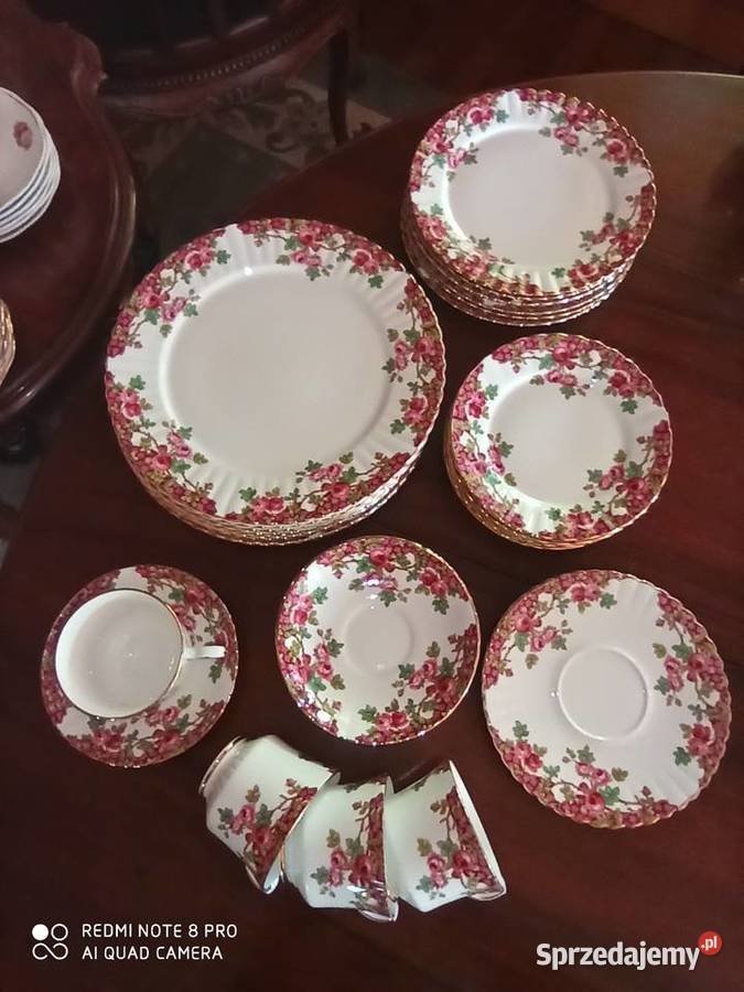 Filiżanka na spodku Royal Stafford Made in Porcelana i szkło Gdańsk