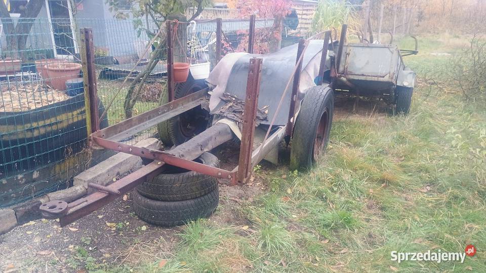 Przyczepa rolnicza wózek do lasu śląskie Tarnowskie Góry
