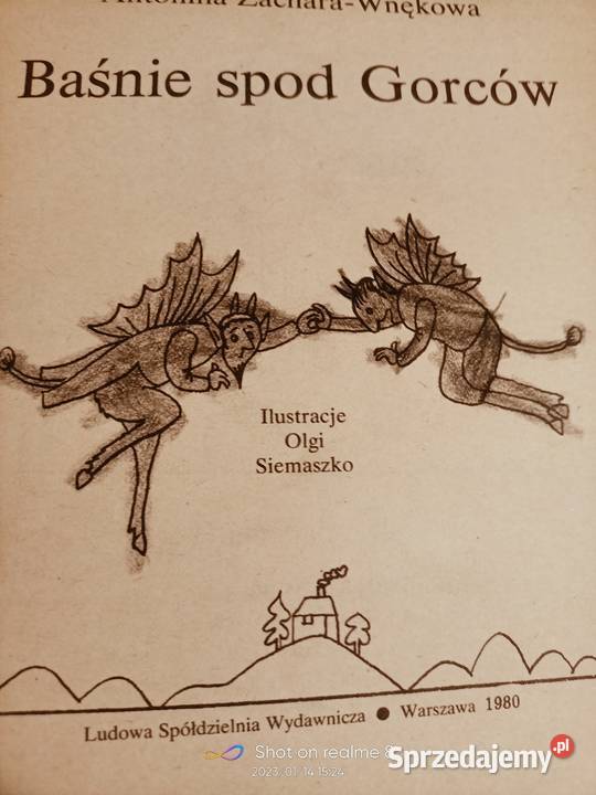 Siemiaszko ilustracje Baśnie spod Gorców książki Warszawa sprzedam
