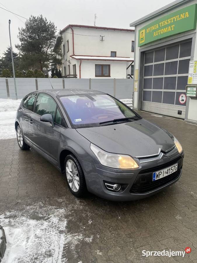 Citroen C4 VTS 16 VTI COUP 2009r euro4 140000 Konstancin-Jeziorna