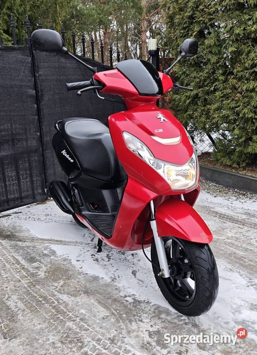 Skuter Peugeot Kisbee 50cc 2011r 5200 Wtrysk LED