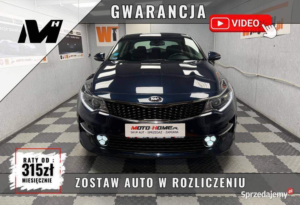 Salon Polska 1 właściciel 23 VAT kamera CarPlay grafitowy Optima Poznań