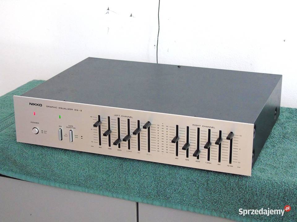 Korektor graficzny Niko EQII sprawny Vintage Elektronika Jasło