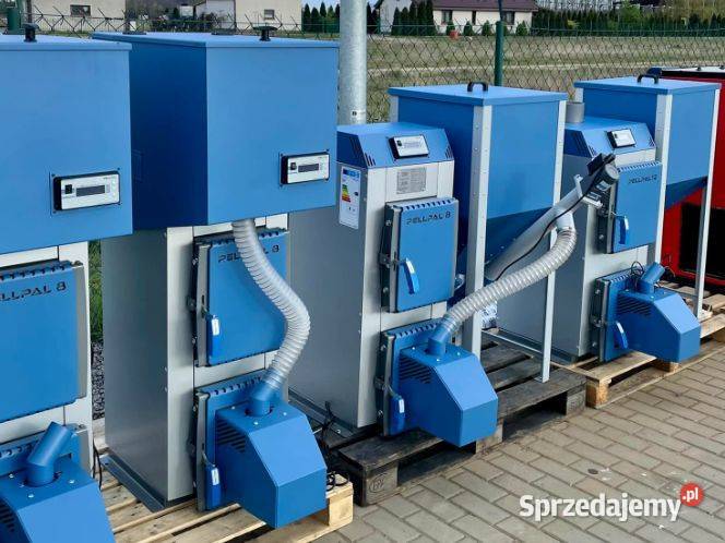 Kocioł piec 8kW slim z podajnikiem na pellet wielkopolskie Pleszew