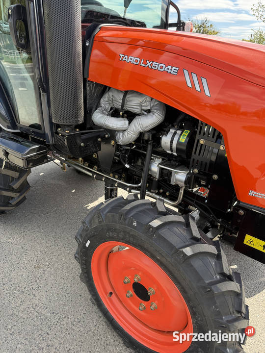 Nowy Traktor Taro LX504 50 4x4 rejestracja Wisznia Mała