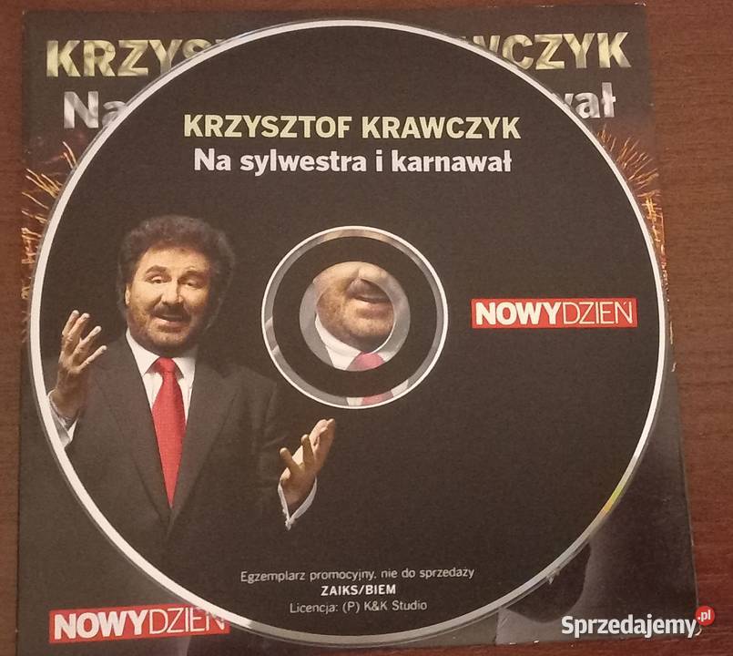Krzysztof Krawczyk Na sylwestra i karnawał CD warmińsko-mazurskie
