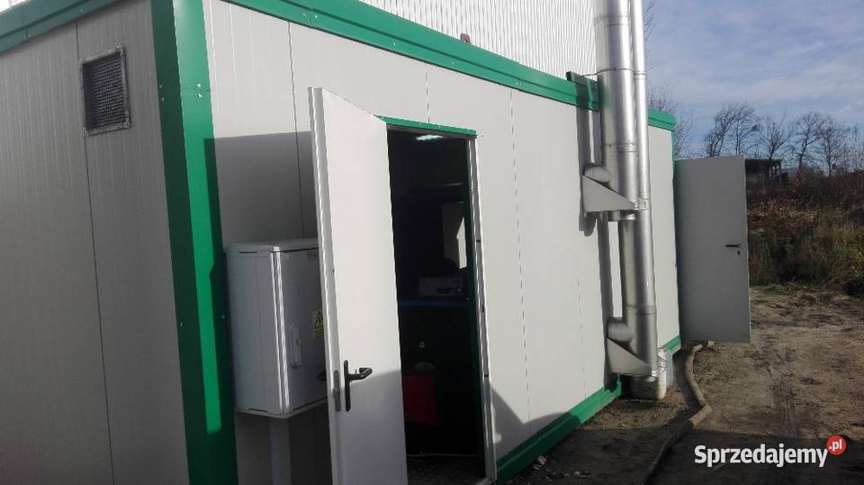 Kotłownia mobilna 1000 kw Goszcz sprzedam