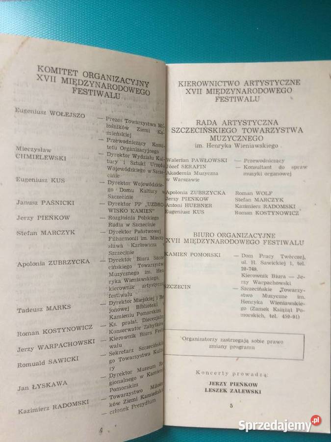 3403 XVII Festiwal Muzyki Organowej I