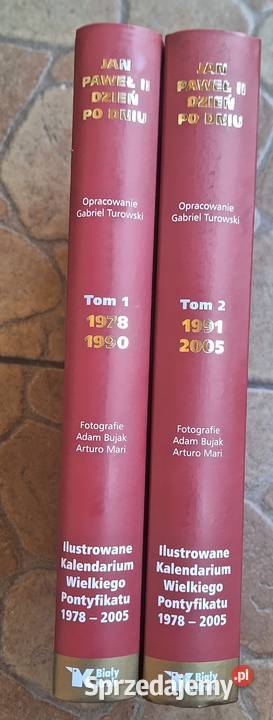 Jan Paweł II Dzień dniu tom 1 i tom 2 Kraków