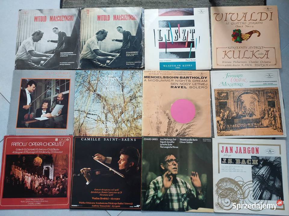 38 Płyty winylowe zestaw 12 muzyka klasyczna Tczew