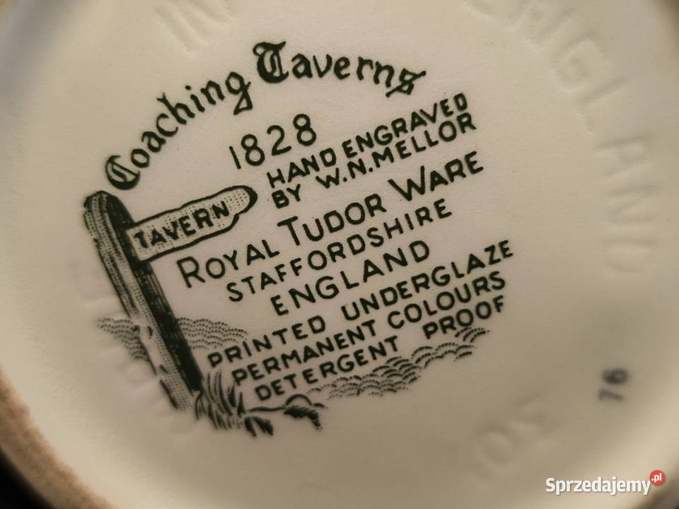 Dzbanek angielski Royal Tudor Ware Chełm