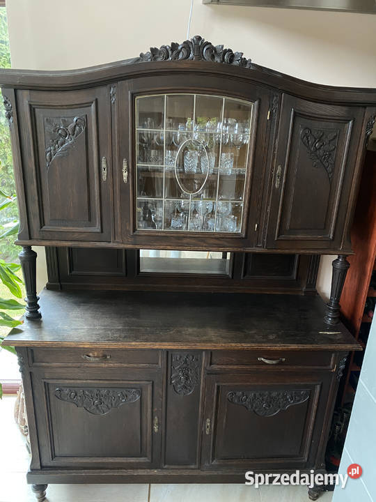 Cudowny kredens antyczny Kredensy i witryny Dom i Ogród Wrocław