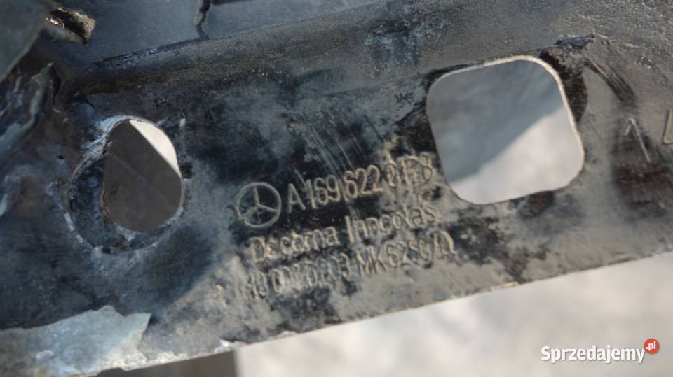 mercedes w169 wzmocnienie czołowe pas przedni Ruda Śląska sprzedam