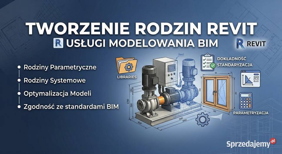 Rodziny Revit Biblioteki BIM Parametryczne Warszawa