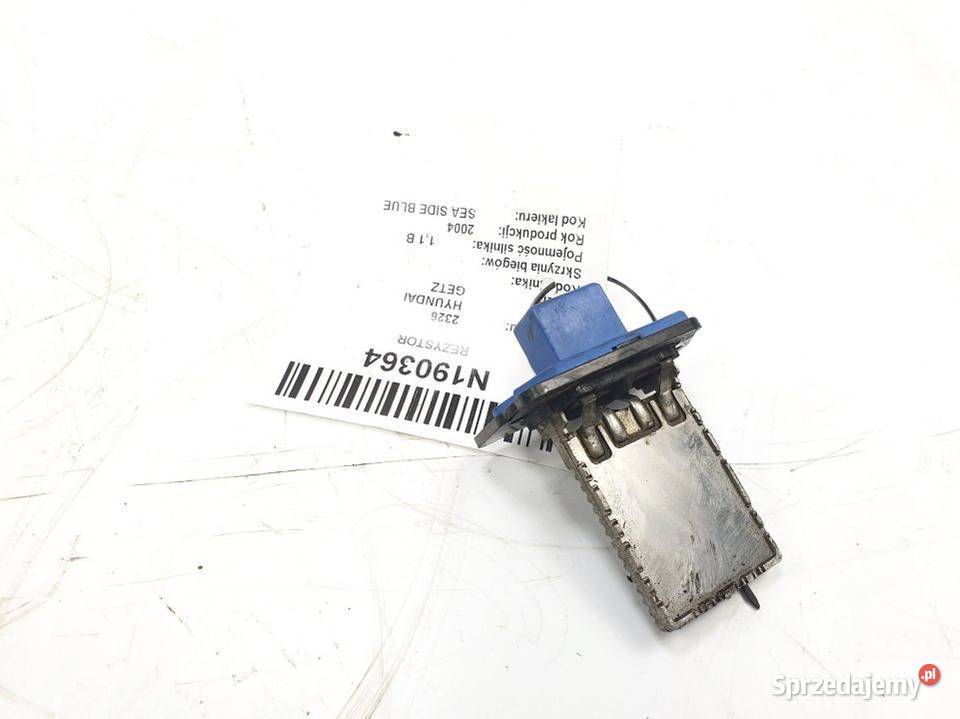 REZYSTOR HYUNDAI GETZ kujawsko-pomorskie